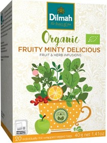 Bild på Dilmah Organic Frukt & Mint 20 p