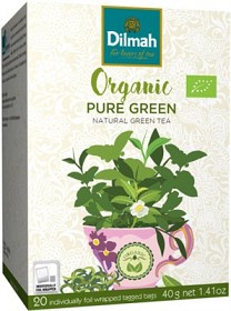 Bild på Dilmah Organic Grönt Te Sencha 20st