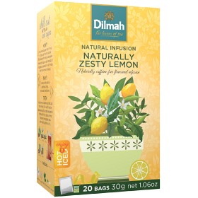 Bild på Dilmah Zesty Lemon örtte 20 tepåsar
