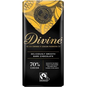 Bild på Divine Dark Chocolate 70% 90 g