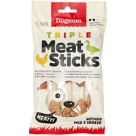 Bild på Dogman Triple Meat Sticks 100g