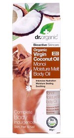 Bild på Dr Organic Virgin Coconut Moisture Melt Body Oil 100 ml