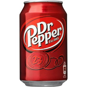Bild på Dr Pepper Burk 33cl inkl pant