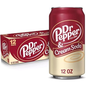 Bild på Dr Pepper Cream Soda 12x355ml