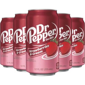 Bild på Dr Pepper Strawberries & Cream 12x355ml