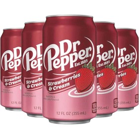 Bild på Dr Pepper Strawberries & Cream 12x355ml