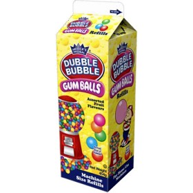 Bild på Dubble Bubble Gum Balls Refill Box 400g