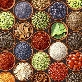 Bild på Duni Servett Colorful Spices 20st