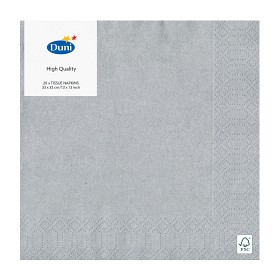 Bild på Duni Servett Silver 20-pack
