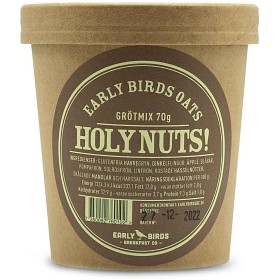 Bild på Early Birds Breakfast Company Grötmix Holy Nuts 70g
