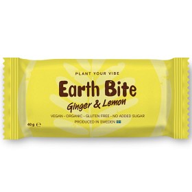 Bild på Earth Bite Ginger & Lemon 40 g