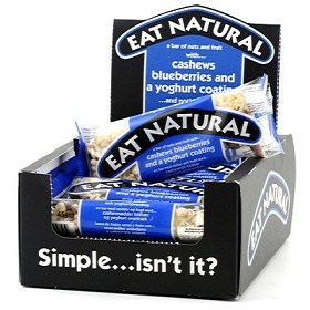 Bild på Eat Natural Cashew & Blueberry 12 st