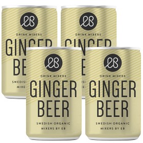Bild på Ekobryggeriet Ginger Beer Small Slim Can 4x150ml