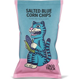 Bild på El Taco Truck Salted Blue Corn Chips 185g