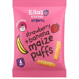 Bild på Ella's Majsmums Jordgubbbar & Bananer 20 g