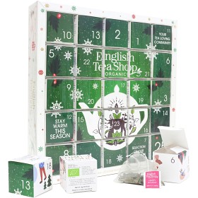 Bild på English Tea Shop Adventskalender ”Puzzle Box” GRÖN 25 luckor EKO 50g