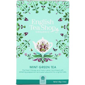 Bild på English Tea Shop Grönt Te Mint 40g