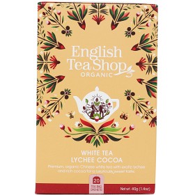 Bild på English Tea Shop Vitt Te Lychee Kakao 40g