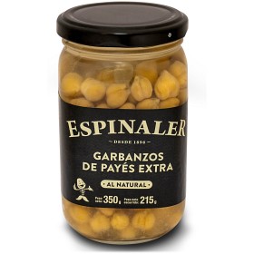 Bild på Espinaler Garbanzos de Payés Kikärtor Extra Fina i Vatten 350g