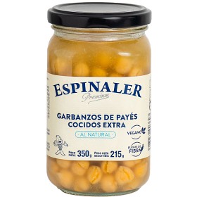 Bild på Espinaler Garbanzos de Payés Kikärtor Extra Fina i Vatten 350g