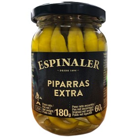 Bild på Espinaler Piparras Grön Chili Paprikor 180g