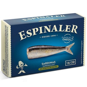 Bild på Espinaler Sardiner "Sardinillas" i Olivolja 16/20 115g