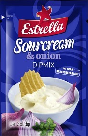 Bild på Estrella Dipmix Sourcream & Onion 24 g