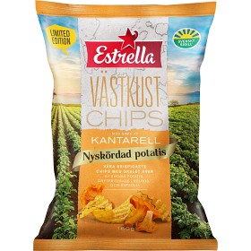 Bild på Estrella Kantarell Västkust Chips Ltd 160g