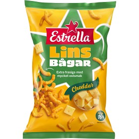 Bild på Estrella Linsbågar Äkta Cheddar 150g