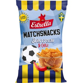 Bild på Estrella Matchsnacks Sourcream & Chili 120 g