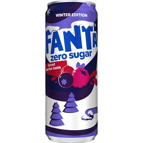 Bild på Fanta Forest Berries Zero Läsk Burk 33cl