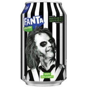 Bild på Fanta Green Apple Zero Beetlejuice 33cl