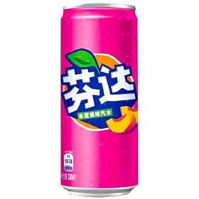 Bild på Fanta White Peach Asia 330ml