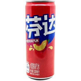 Bild på Fanta White Peach Asia 330ml