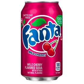 Bild på Fanta Wild Cherry 33cl