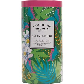 Bild på Farmhouse Biscuits Tropical Caramel Fudge Biscuits i Plåt 200g