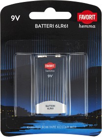 Bild på Favorit Batteri 9V