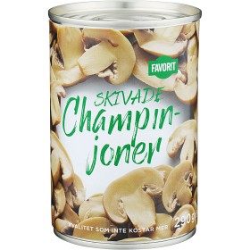Bild på Favorit Champinjoner Skivade 290g
