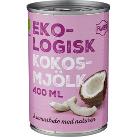 Bild på Favorit Eko Kokosmjölk 17-19% 400ml