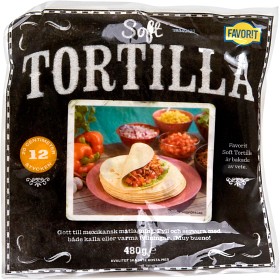 Bild på Favorit Soft Tortillas 12st
