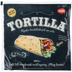 Bild på Favorit Soft Tortillas 8-pack