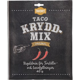 Bild på Favorit Taco Kryddmix 40g