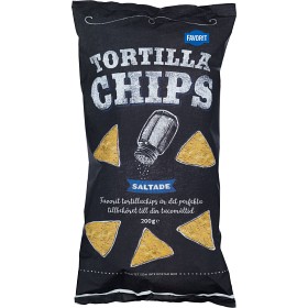 Bild på Favorit Tortilla Chips Salted 200g