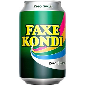 Bild på Faxe Kondi Zero Läsk Burk 33cl