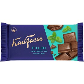 Bild på Fazer Chokladkaka Filled Mint 121g