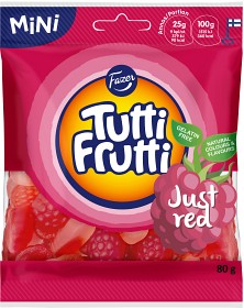 Bild på Fazer Tutti Frutti Just Red 80 g