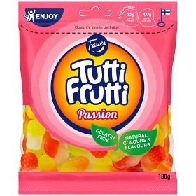 Bild på Fazer Tutti Frutti Passion 180g
