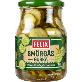 Bild på Felix Smörgåsgurka Skivad 370g