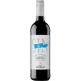 Bild på Viña Albali Cabernet Tempranillo Alkoholfritt Vin Rött 0.5% 75cl