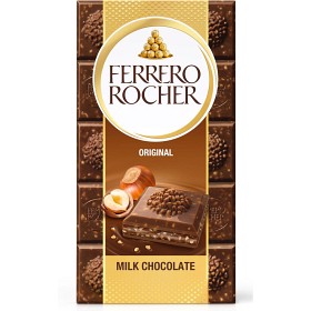 Bild på Ferrero Rocher Tablet Mjölkchoklad 90g